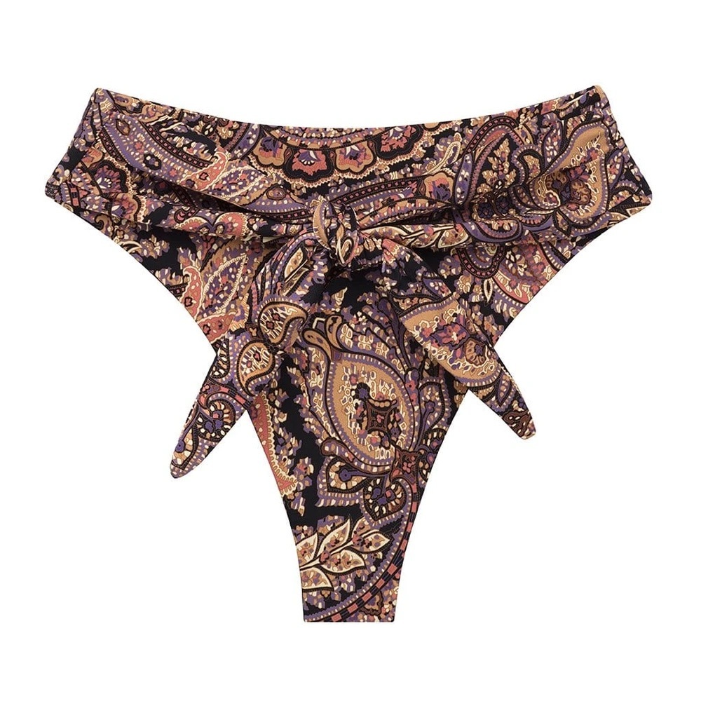 Montce Paula Bikini Bottom in Meg Paisley, Large